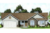 Traditional House Plan - 97117 - Front Exterior