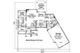 Traditional House Plan - Braircliff 97350 - Optional Floor Plan