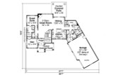 Traditional House Plan - Braircliff 97350 - 1st Floor Plan