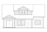 Country House Plan - Shasta 97343 - Rear Exterior