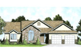 Traditional House Plan - 97380 - Front Exterior