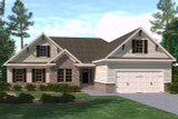 Ranch House Plan - Largo 97417 - Front Exterior