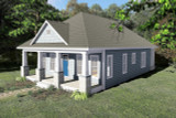Classic House Plan - 97605 - Right Exterior
