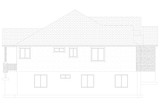 Craftsman House Plan - Boren 97463 - Left Exterior
