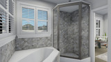 Craftsman House Plan - Boren 97463 - Master Bathroom
