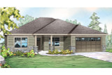 Ranch House Plan - Whittaker 97720 - Front Exterior