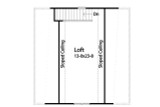 Secondary Image - Traditional House Plan - 97891 - 2nd Floor Plan