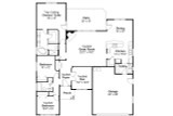 Craftsman House Plan - Ridgefield 97930 - 1st Floor Plan