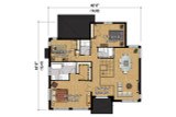 Secondary Image - Contemporary House Plan - 97938 - 2nd Floor Plan