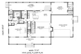 Country House Plan - South Shore 97939 - 1st Floor Plan