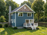 Craftsman House Plan - 98083 - Right Exterior