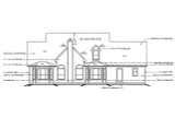 Farmhouse House Plan - Tealwood Estate 98078 - Rear Exterior