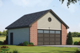 Traditional House Plan - 98145 - Front Exterior