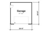 Traditional House Plan - 98145 - 1st Floor Plan