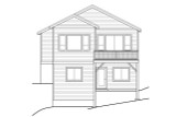 Country House Plan - Creekside 98208 - Rear Exterior