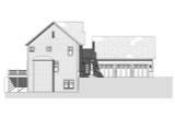 Traditional House Plan - Madison 98238 - Left Exterior