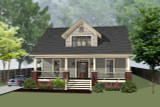 Bungalow House Plan - 98400 - Front Exterior