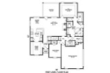 European House Plan - 98504 - 1st Floor Plan