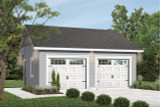 Traditional House Plan - Nordet 98561 - Front Exterior