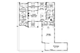 Craftsman House Plan - Ponderosa 98619 - 1st Floor Plan