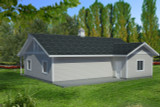 Traditional House Plan - 98632 - Right Exterior