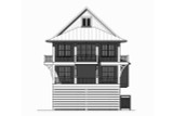 Southern House Plan - Rosemary 98656 - Rear Exterior