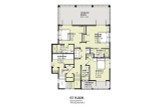 Southern House Plan - Rosemary 98656 - 1st Floor Plan