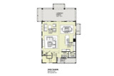Secondary Image - Southern House Plan - Rosemary 98656 - 2nd Floor Plan