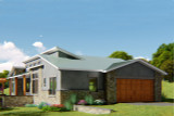 Modern House Plan - Bandera View 98756 - Rear Exterior