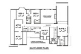 Secondary Image - European House Plan - Champton 98801 - 2nd Floor Plan