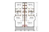 Bungalow House Plan - 98901 - 1st Floor Plan