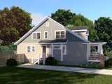 Bungalow House Plan - 98901 - Rear Exterior