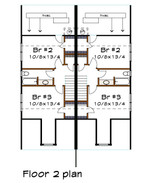 Bungalow House Plan - 98901 - 2nd Floor Plan
