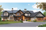 Craftsman House Plan - Blacktail Meadow 98974 - Front Exterior