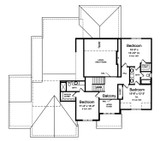Secondary Image - European House Plan - The Greenbriar 99069 - 2nd Floor Plan