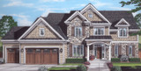 European House Plan - The Greenbriar 99069 - Front Exterior