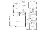 Ranch House Plan - Autumn Leaf 99015 - 1st Floor Plan