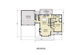 Farmhouse House Plan - 99306 - 1st Floor Plan