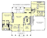 Country House Plan - 99351 - 1st Floor Plan