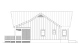 Lodge Style House Plan - Deep Freeze 99368 - Left Exterior