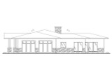 Ranch House Plan - 99383 - Right Exterior