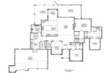 Tuscan House Plan - Valencia Road 99381 - 1st Floor Plan