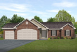 Ranch House Plan - 99616 - Front Exterior