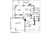 Prairie House Plan - 99649 - 1st Floor Plan