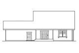 Cottage House Plan - St. Clair 99703 - Rear Exterior