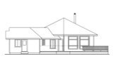 Contemporary House Plan - Forsythia 99736 - Right Exterior