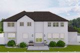 Secondary Image - Traditional House Plan - Johnson 99734 - Rear Exterior