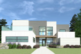 Modern House Plan - Lennox 99799 - Front Exterior