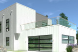 Modern House Plan - Lennox 99799 - Exterior