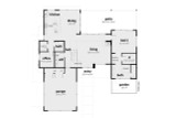 Modern House Plan - Lennox 99799 - 1st Floor Plan